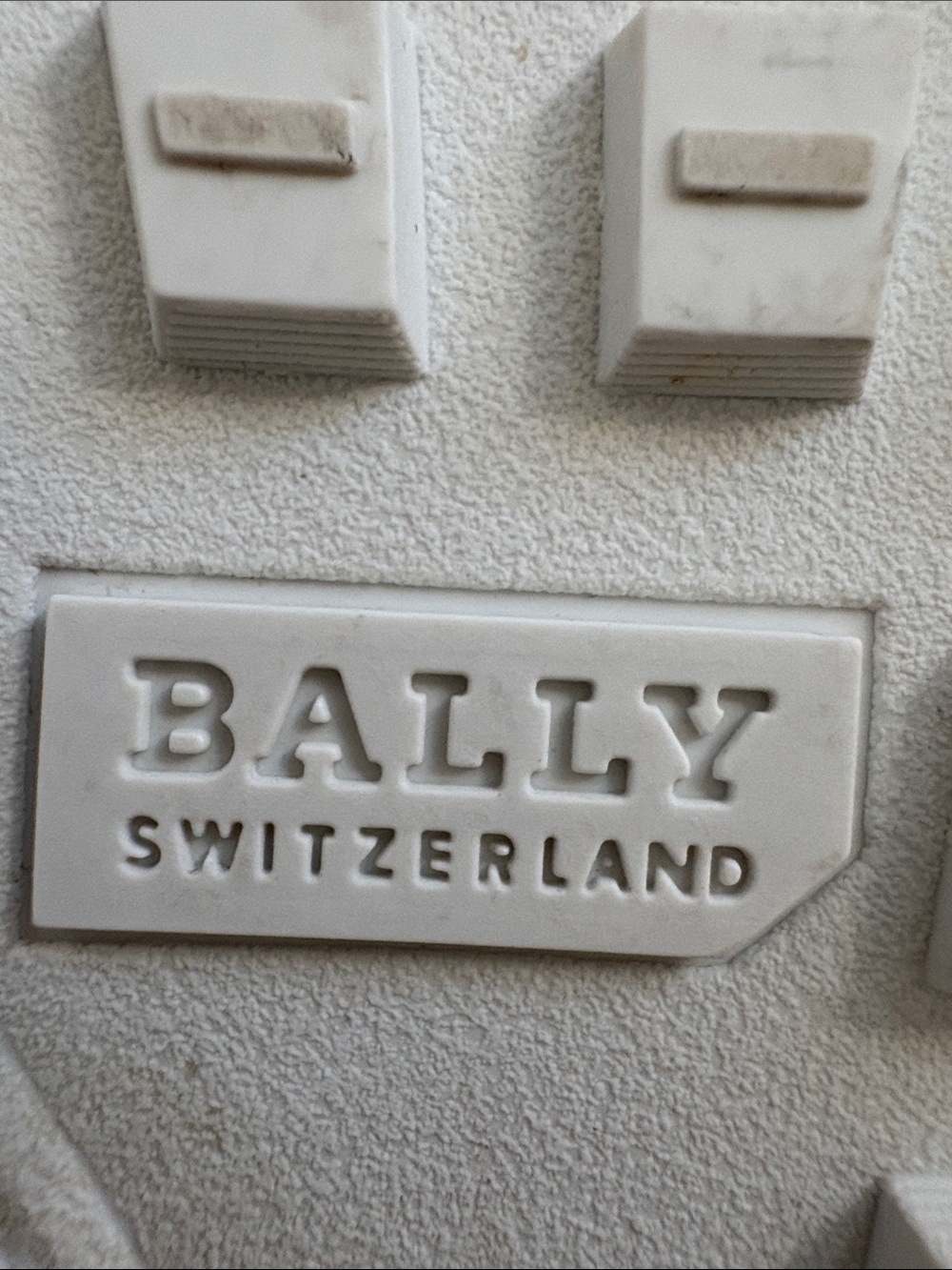Rare Bally Switzerland GIADA Stone Ivory Lambskin Crystal B-Wings Sneakers 36 - Picture 12 of 15